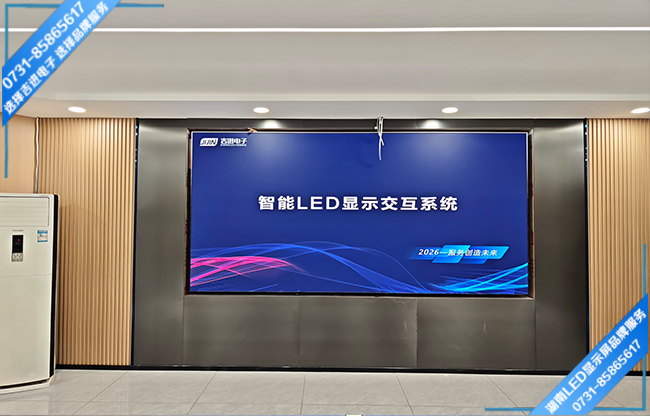 益陽(yáng)市某單位智能小型會(huì)議室LED顯示屏.jpg